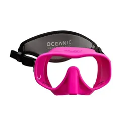 Oceanic Shadow inkl. Neoprenband - Tauchermaske - pink