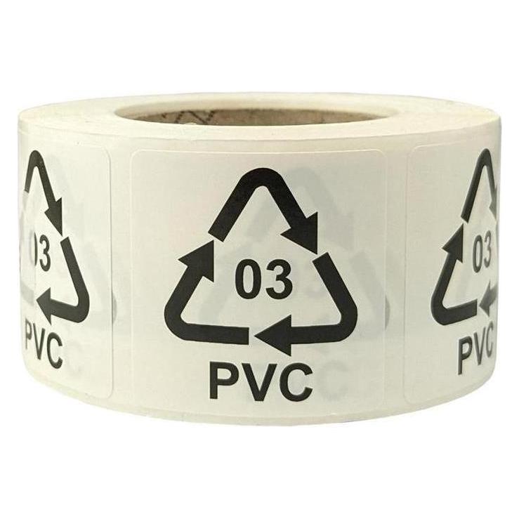 Transpak Etiketten f.Italien Masse 35x35mm Haftfolie weiss selbstklebend Aufdruck 03 PVC (8372145)