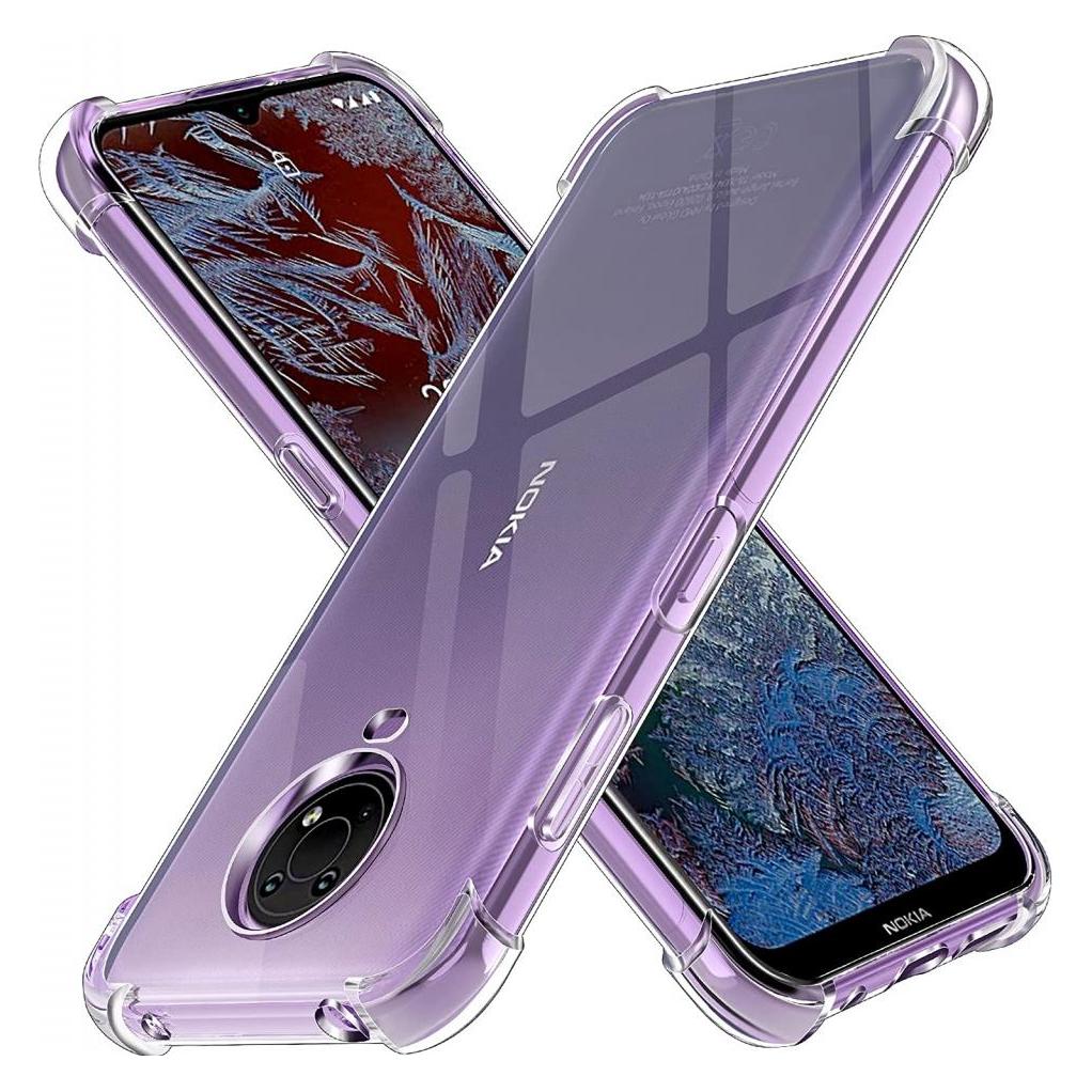 Screenguard Nokia G10 Hülle Crystal Soft Airbag Bumper (Nokia G10) (00028515)