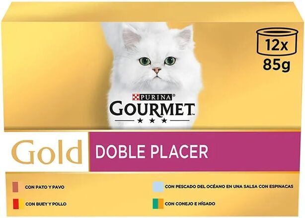 Gourmet Gold Doble Placer Pack Sortido 12X85g