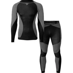 BRUNOTTI Unterwäsche Champoluc Men Thermo Set, Größe XL in Schwarz Schwarz