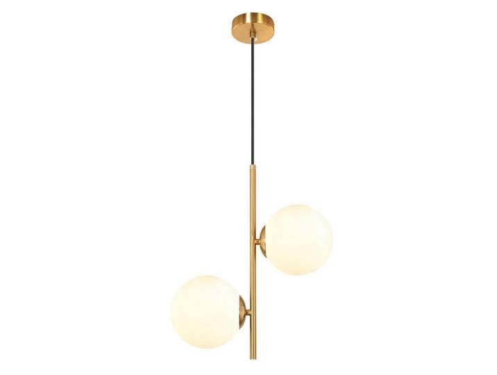 Nettlife Pendelleuchte Floyd II 34.5x34.5x150cm, Goldfarben, Metall, G9, 34.5x150x34.5 cm, Lampen & Leuchten, Innenbeleuchtung, Hängeleuchten, Pendelleuchten