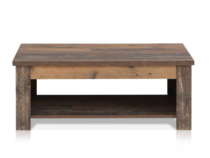 CASSIA Couchtisch, Material Dekorspanplatte, Old Wood Vintage