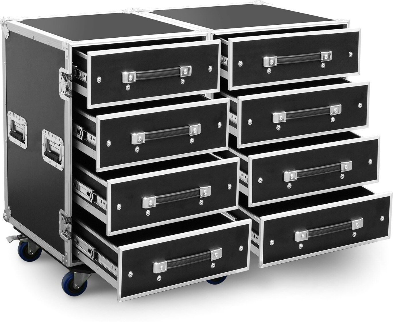 Power Dynamics Pd-Fa4 8 Schubladen Technik Flightcase