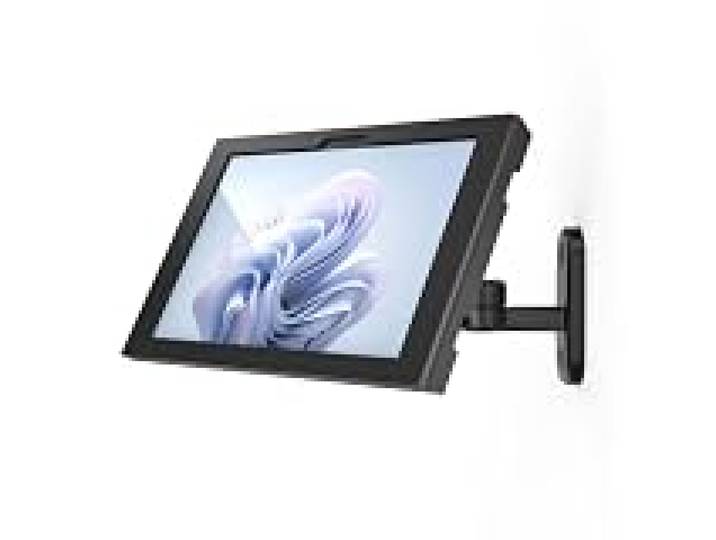 Compulocks Surface Pro 9-12 13 , Apex Boîtier Swing Support Mural Noir Solution antivol en aluminium pour Surface Support mural par Compulocks