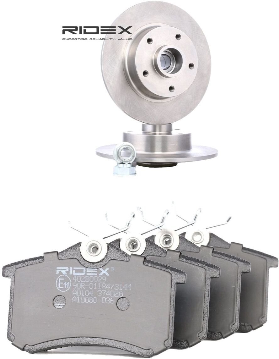 RIDEX 3405B1839 Bremsscheiben und -beläge