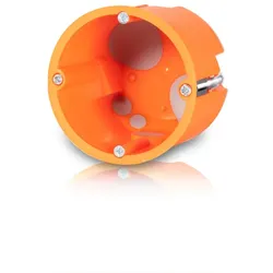 f-tronic 7360072 HW Geräte-Verbindungsdose, E3700TC, für Holzbau, Ø 68mm, t=62mm, luftdicht  - 10 Stück
