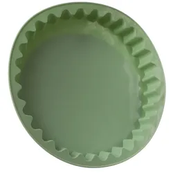 MARELIDA Backform Silikon mintgrün 26,5cm Kuchenform Tarteform Quicheform rund