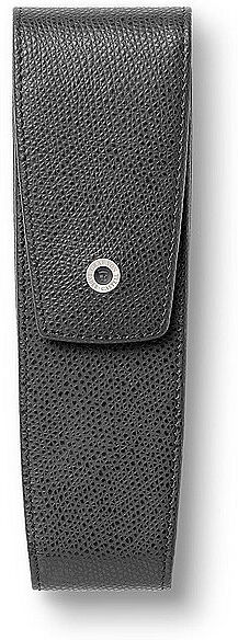 FABER-CASTELL Etui 2er mit Magnetknopf EPSOM Schwarz keine Farbe B