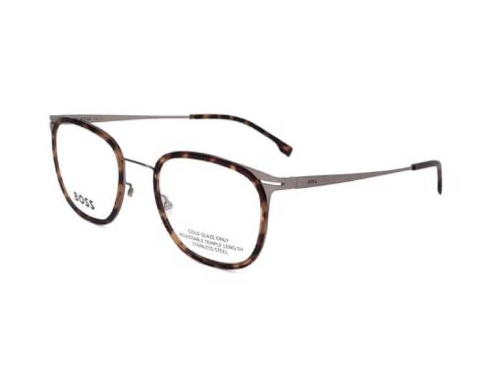 Hugo Boss BOSS 1427 CAG MATTE DARK RUTHENIUM HAVANA 53/22/150 MAN Brilmonturen