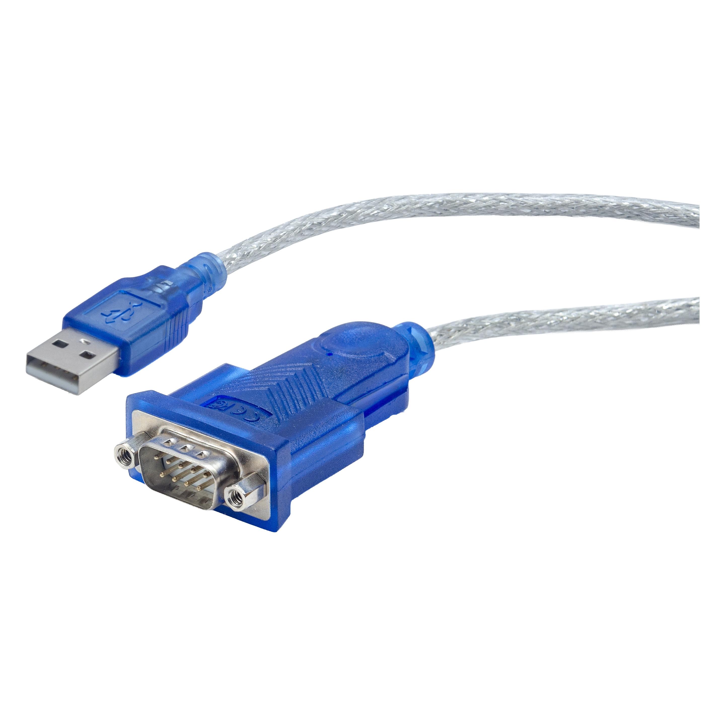 C2G USB 2.0 zu DB9M (0.46 m) (81632)