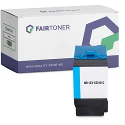 Kompatibel für Lexmark CS 410 dtn (70C20C0 / 702C) Toner Cyan