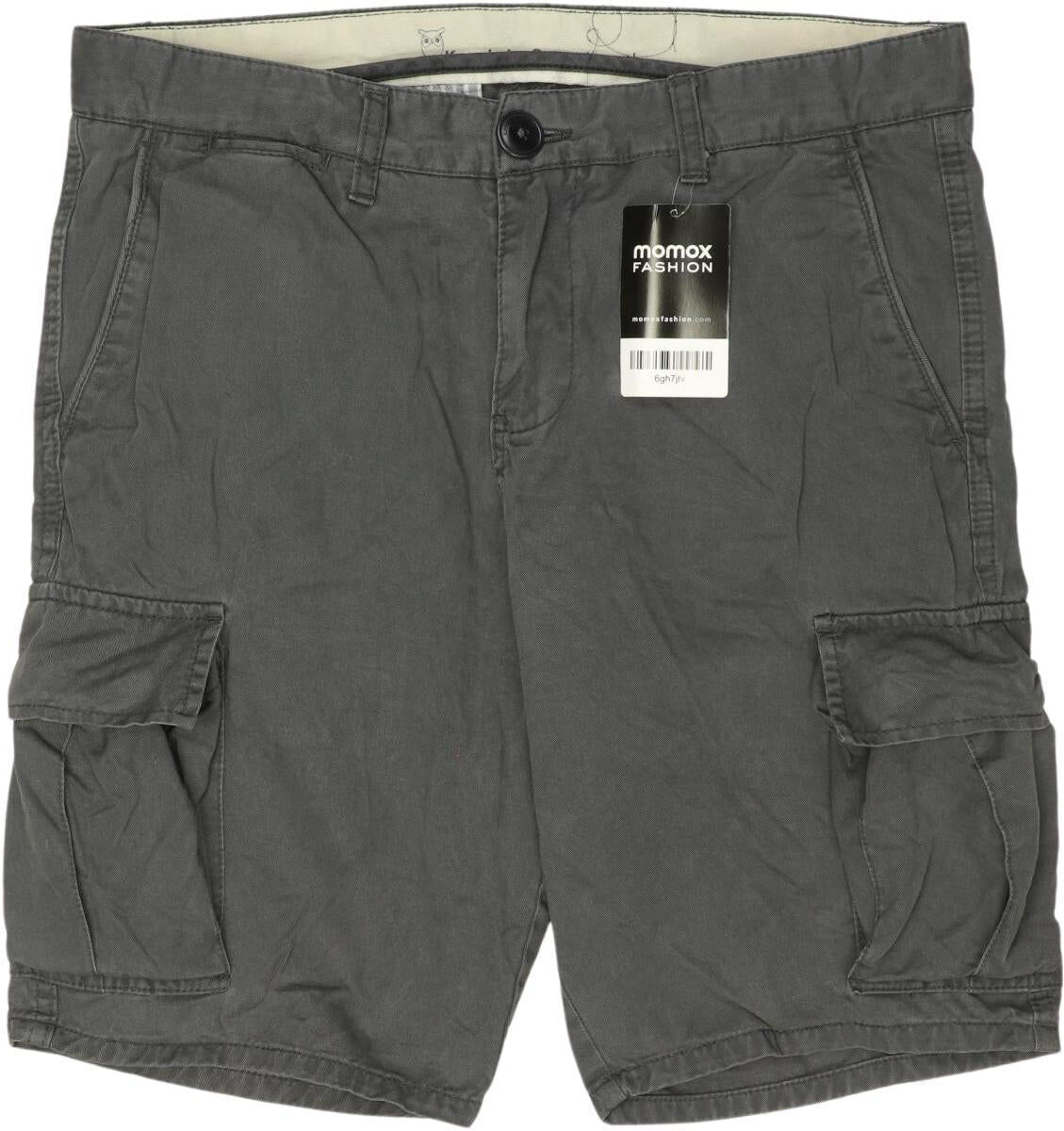 Knowledge Cotton Apparel Herren Shorts, Grau, Gr. W31, Baumwolle - Second Hand