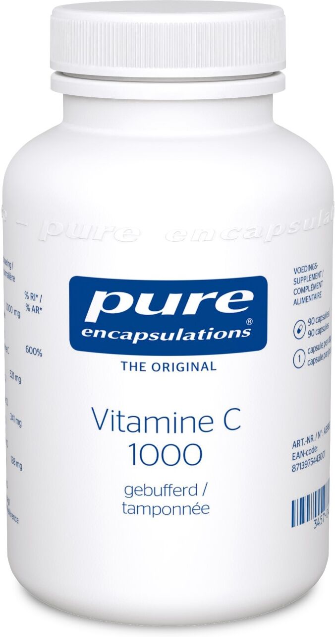 Pure Encapsulations Vitamine C 1000 Tamponnée 90 Capsules