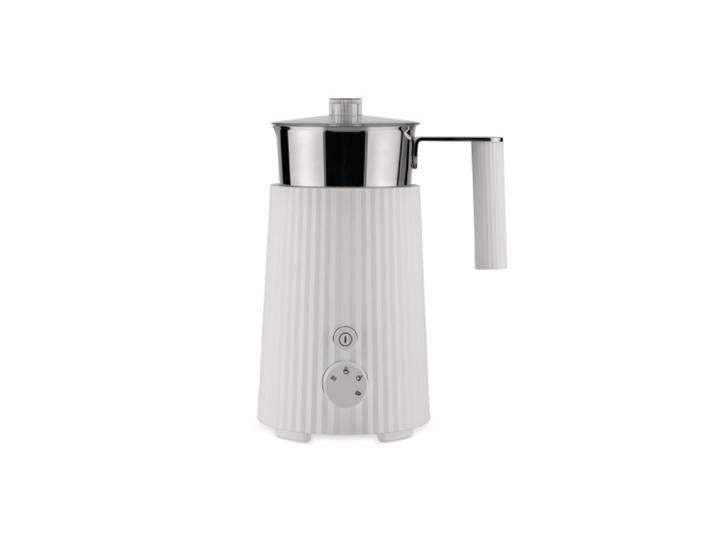 Milchaufschäumer Alessi Plisse White