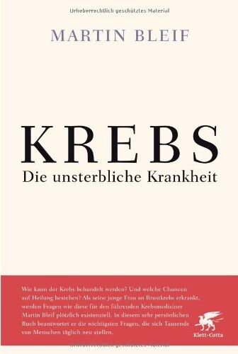 Martin Bleif - KREBS: Die unsterbliche Krankheit - Preis vom 02.10.2026 23:42:20 h