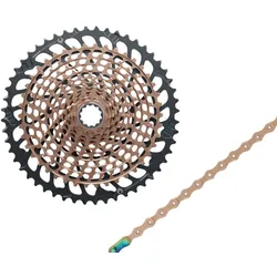 VERSCHLEISS SET 12-fach SRAM XX1 Eagle copper Kassette X-Dome XG-1299