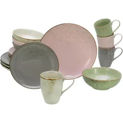 CreaTable, Geschirrset, Vintage Garden (16 Stk.)