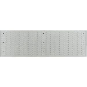 ADB Werkzeugwand 23024, lichtgrau, aus Metall, Schlitzwand, 148,2 x 45,6 cm