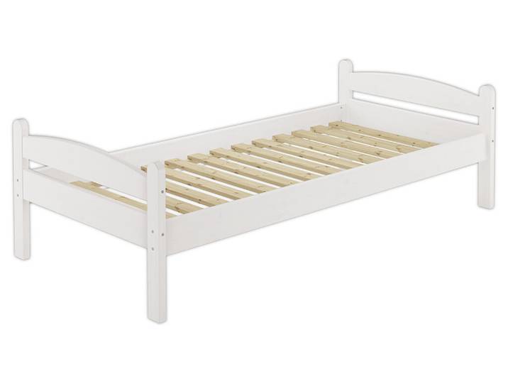 Holzbett 80 x 200 cm Bettrahmen Futonbett Kieferbett Massiv