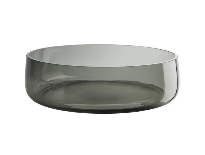 ASA Dekoschale, Anthrazit, Glas, rund, Dekoration, Dekoschalen