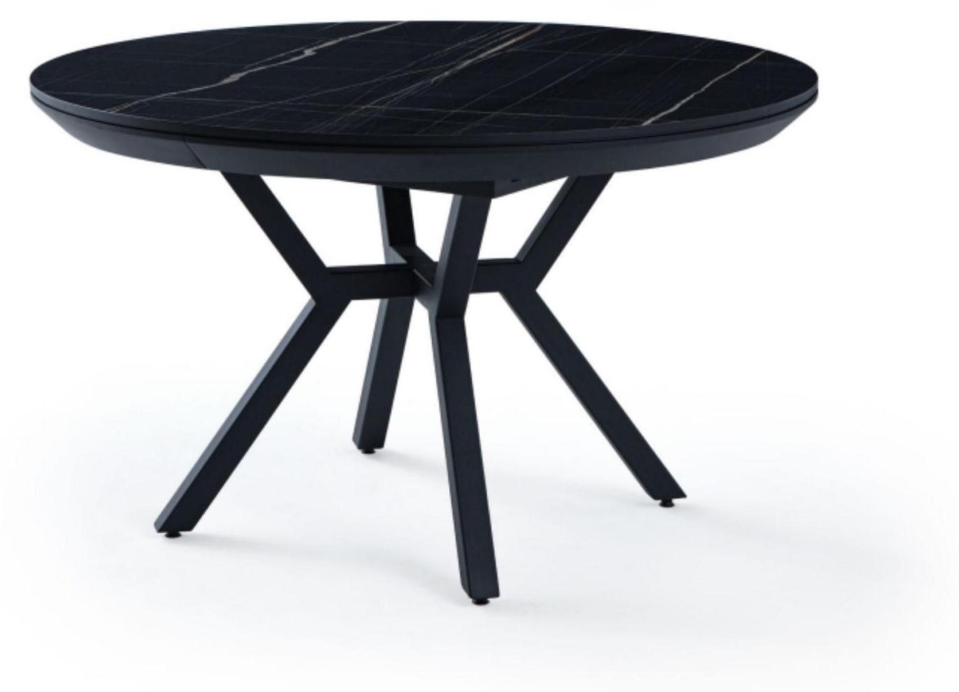 Esstisch Speisetisch Metallesstisch Ovaltisch Rundtisch Ausziehtisch Esszimmer