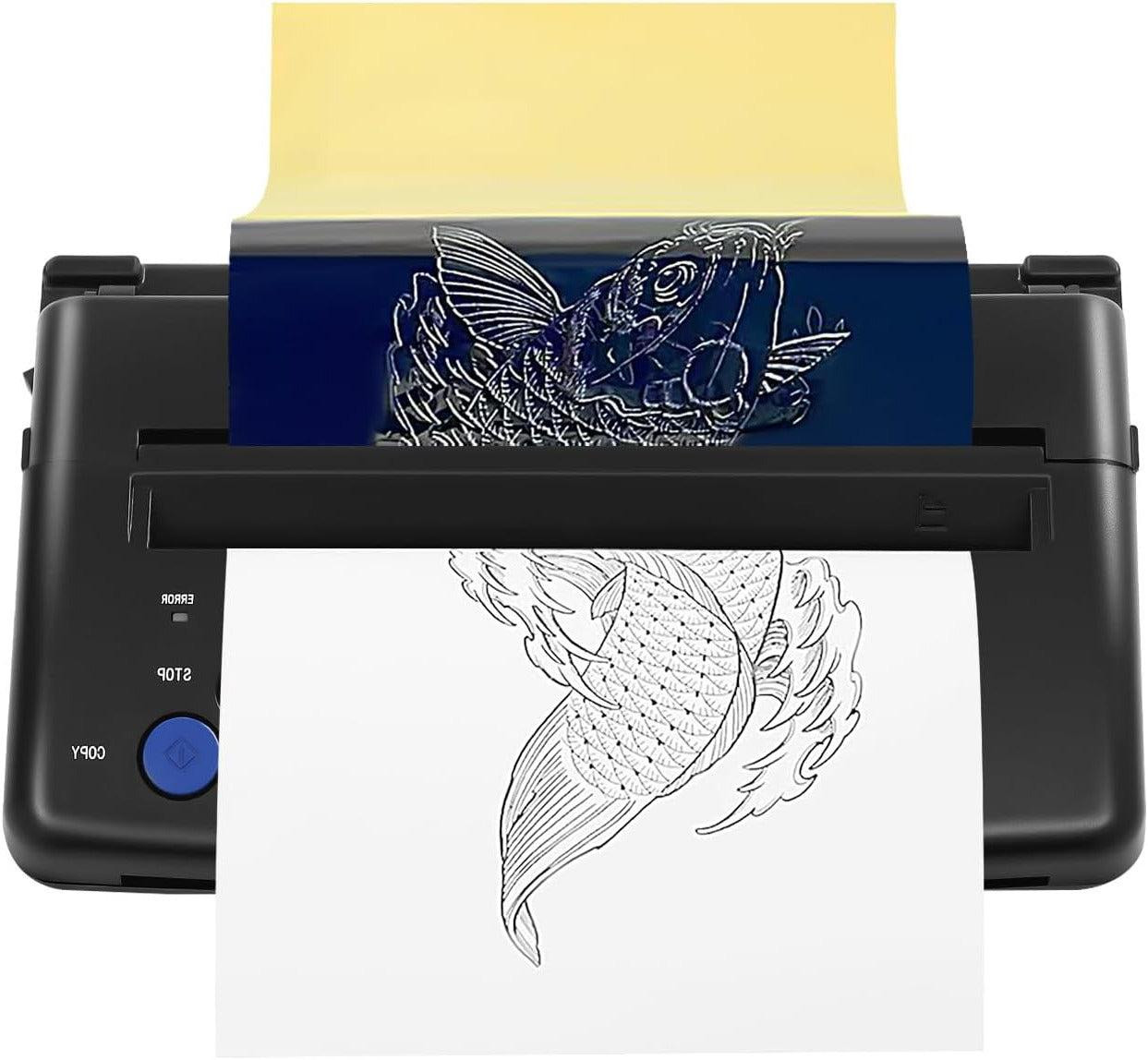 Selius Draagbare Mini Transferprinter - Thermische Copier en Stencil Maker