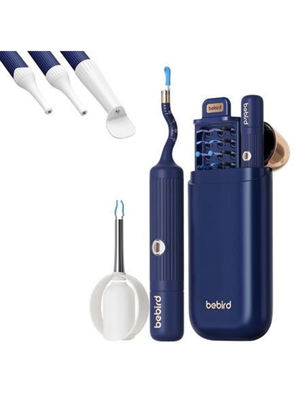 Bebird EarSight Plus Otoscope with Ear Cleaning Camera - Blue