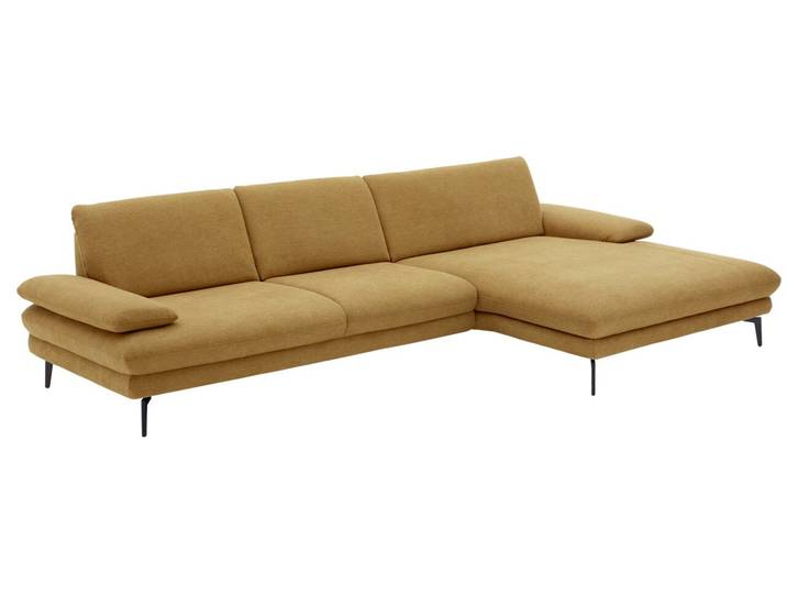 Dieter Knoll Longchairkombination ARZONA S, curry, Stoff