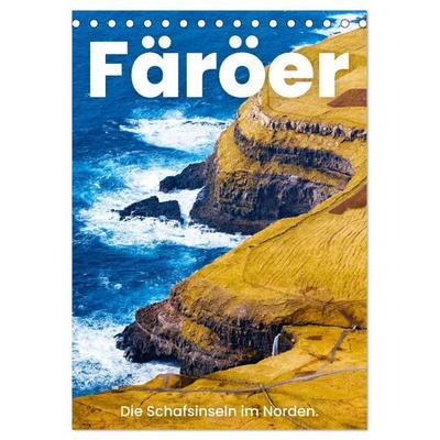 Färöer - Die Schafsinseln im Norden. (Tischkalender 2026 DIN A5 hoch), CALVENDO Monatskalender