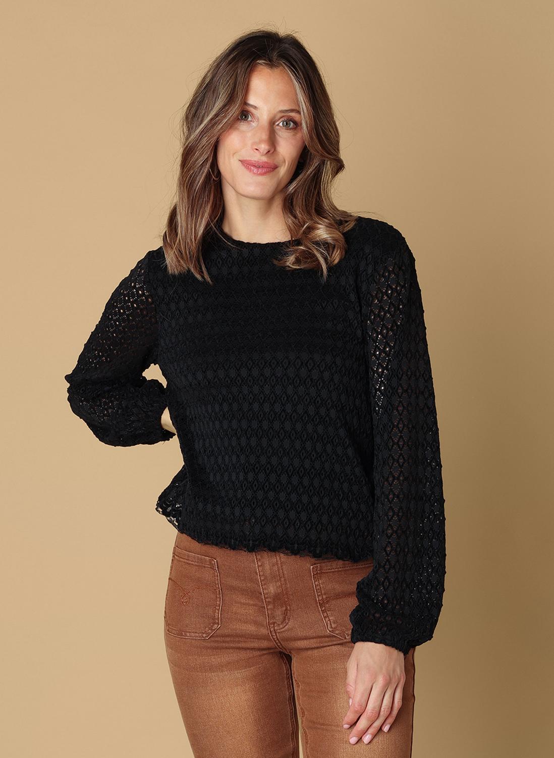 IVY BEAU Skye Tops Black