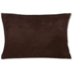 Bestlivings Kissenhülle Kuschel ca. 30 x 50cm braun - hot chocolate ohne Füllung