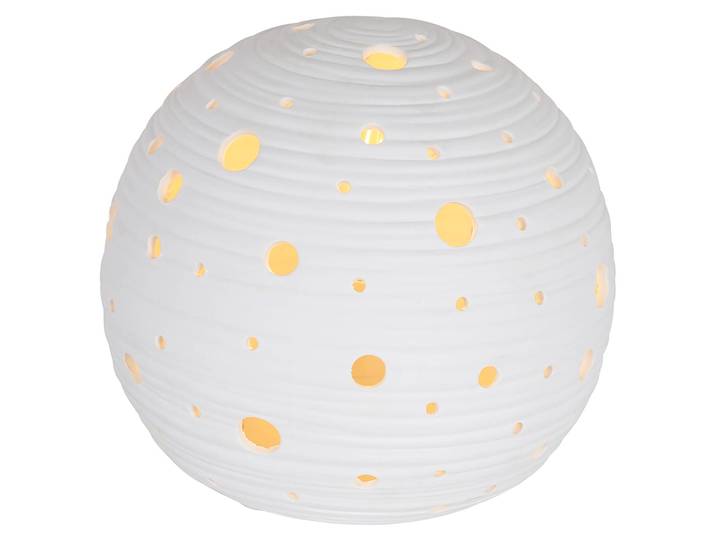 Lampe Jazz Moon Ø 20cm Blanc Coton E14
