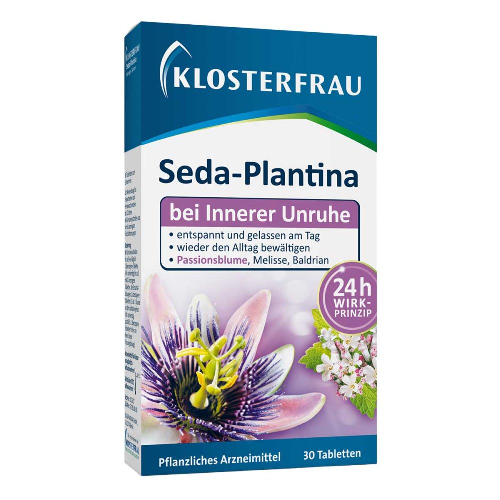 MCM KLOSTERFRAU Vertr. GmbH Klosterfrau Seda-Plantina überzogene Tabletten 10992646