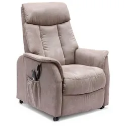 Sessel Philadelphia Mikrofaser Braun Graubraun