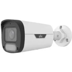 Uniview EasyStar Colorhunter 4mp Owlview Wise-Spa Rohrkamera mit 2,8 mm festem Objektiv mit Mikrofon, Netzwerkkamera, Weiss
