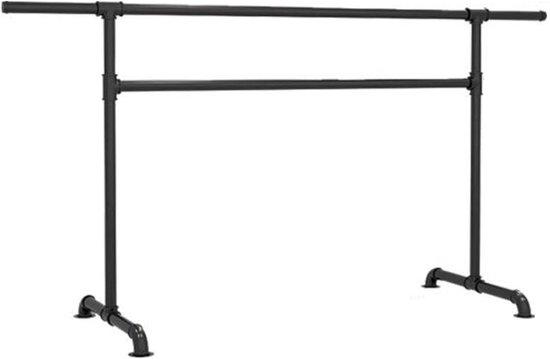 Ballet Barre - Tanzbar Pilates - Home Training - Einstellbare Höhe - 100 x 60 x 105 cm - Schwarz