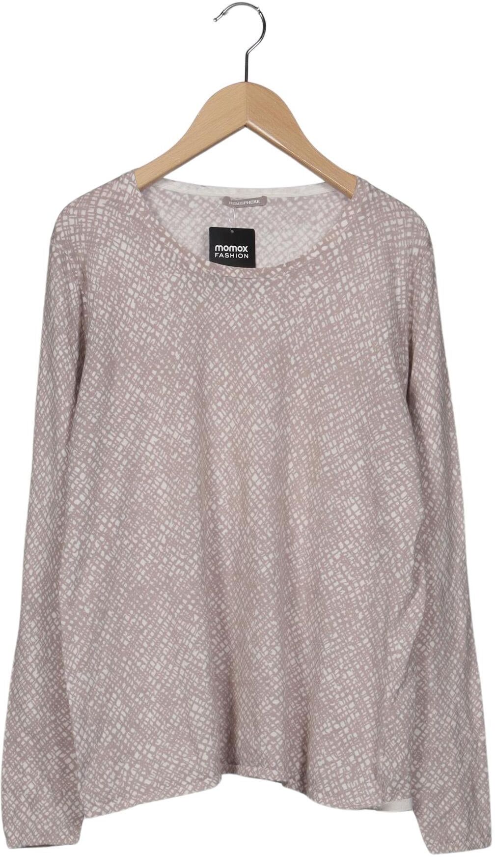 Hemisphere Damen Pullover, Beige, Gr. EU 36 (IT 42), Kaschmir / Baumwolle - Second Hand