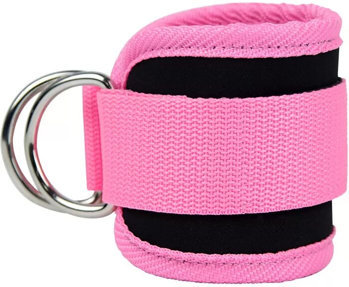 INF Sangle de cheville pour l'entraînement en force avec des machines à câble Rose