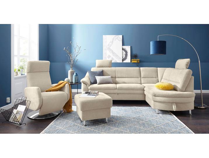 Sofa-Kopfstütze SIT & MORE Cardoso , beige (creme), B:50cm H:25cm T:12cm, Holzwerkstoff, Kopfstützen, Sofa-Kopfstütze