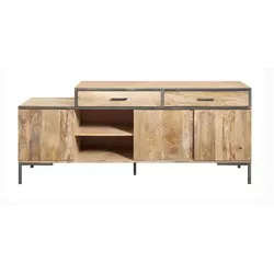 WOLFMÖBEL Sideboard Stadium Holz Orange Mango