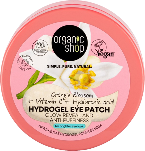 Organic Shop Aufhellende Hydrogel-Augenpads – gegen Schwellungen, 60
