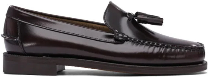 Sebago mocassins homme marron en cuir fabriqués au Mexique Marron 7.5