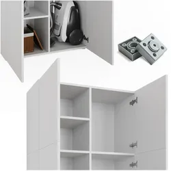 Vicco, Aktenschrank, Ingo (80 x 37 x 182.40 cm)