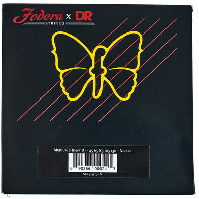 Fodera x DR 5-String Set M-Heavy B NI
