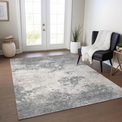 Addison Rugs Machine Washable Indoor/ Outdoor Abstract Pixels Chantille Rug