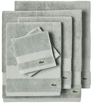 Lacoste Heritage Anti-Microbial 6-Piece Supima Cotton Bath Towel Set