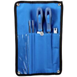 PFERD TOOLS 11099140 Kettensägenschärf-Set 4,0 mm 5/32 für Kettenteilung 1/4 und 3/8 Low Profile in Rolltasche 1 Set