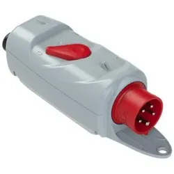 PCE 53015160 CEE-Motorschutzstecker (PKZM0) 16A 5p 6h (10-16A) IP44 mit Bügel