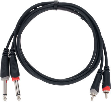 Cordial EU 1,5 PC elements Schwarz